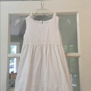 Vineyard Vines White Eyelet Dress Size 7
